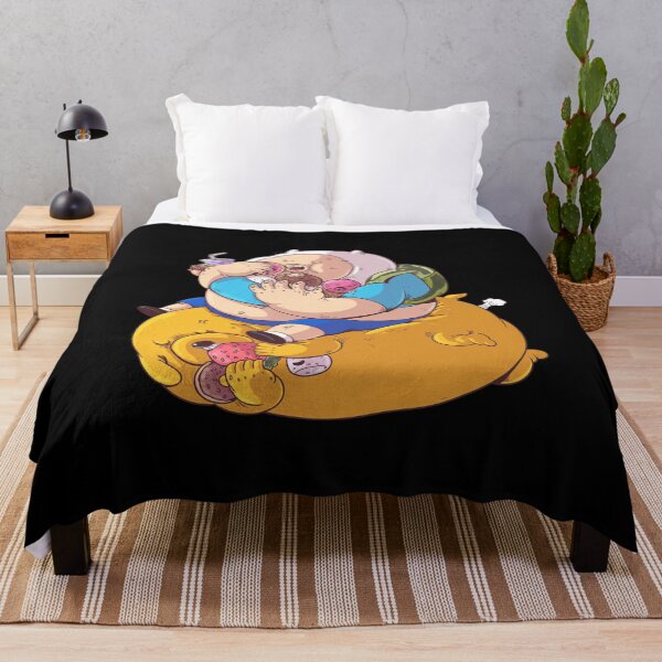 Item preview, Finn and Jake Overeating Funny Art designed and sold by Gaston  Swaniawski.