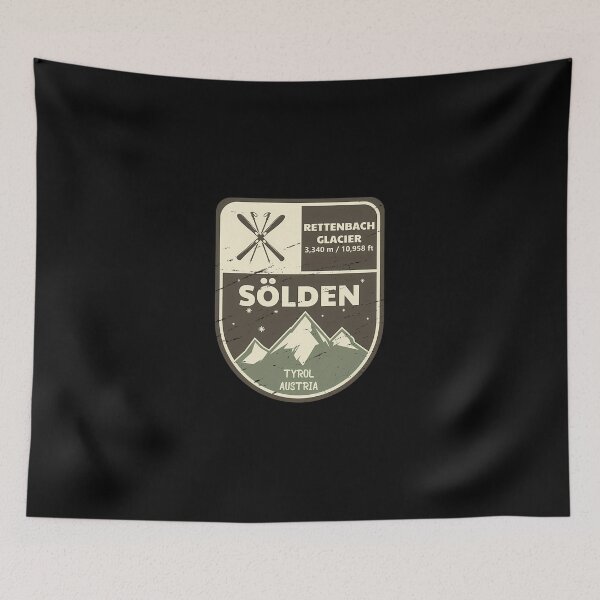 Item preview, Slden Tyrol Austria Rettenbach Glacier designed and sold by GeorgiWalter.