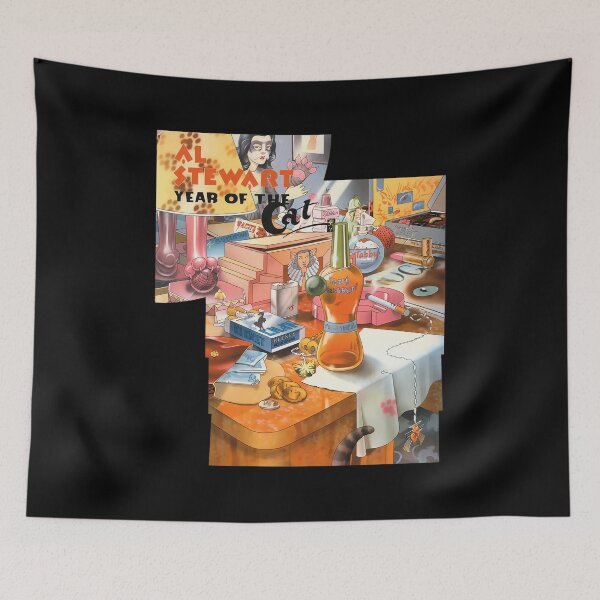 Item preview, Al Stewart Year of the Cat Album Art Illustration designed and sold by Gaston  Swaniawski.
