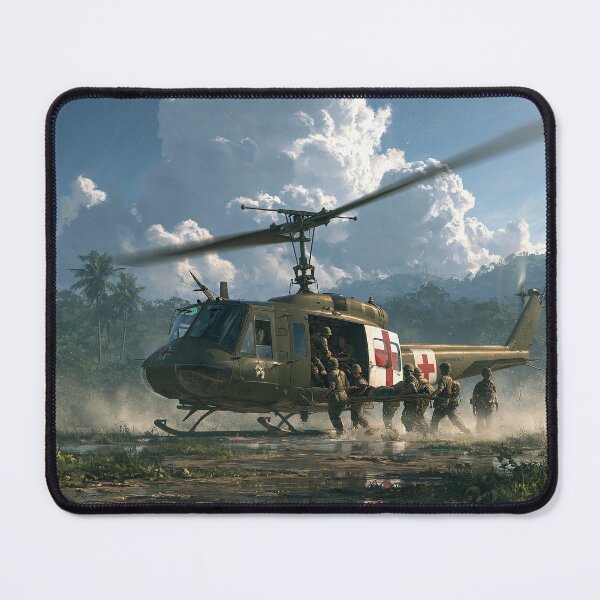 Item preview, Huey Dustoff In The Jungle designed and sold by Skyframe Aviation.