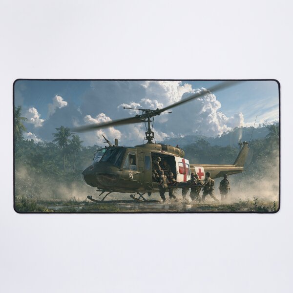Item preview, Huey Dustoff In The Jungle designed and sold by Skyframe Aviation.