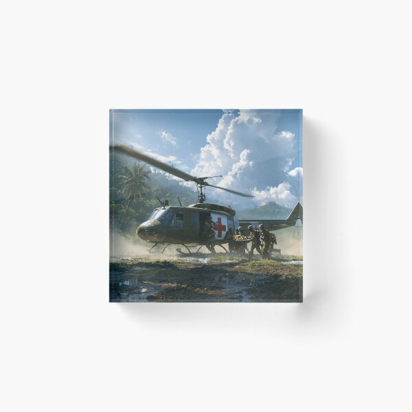 Item preview, Vietnam Medevac Huey designed and sold by Skyframe Aviation.