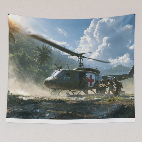 Item preview, Vietnam Medevac Huey designed and sold by Skyframe Aviation.