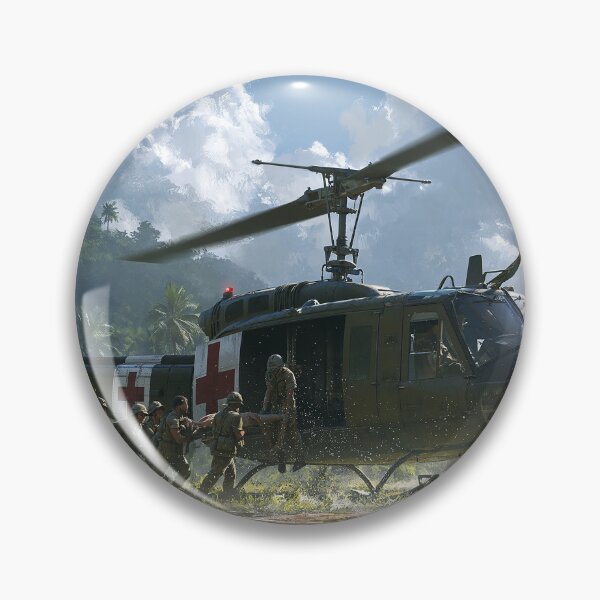 Item preview, Huey Jungle Evacuation designed and sold by Skyframe Aviation.