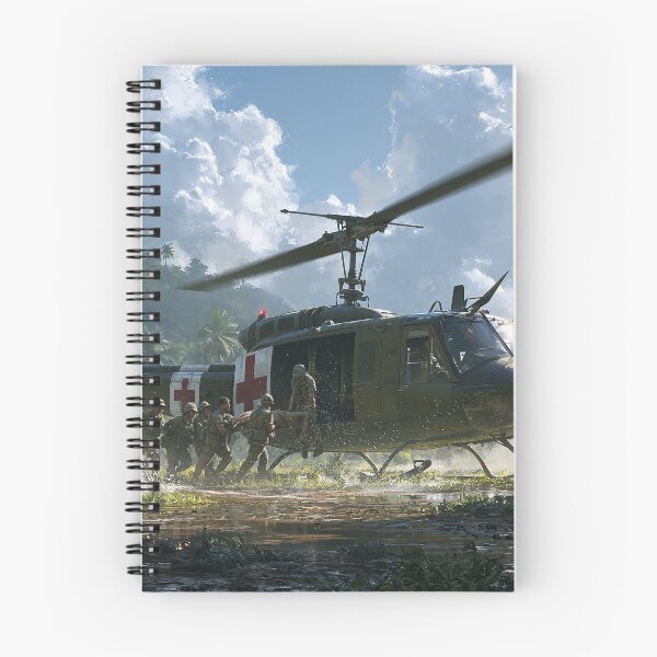Item preview, Huey Jungle Evacuation designed and sold by Skyframe Aviation.
