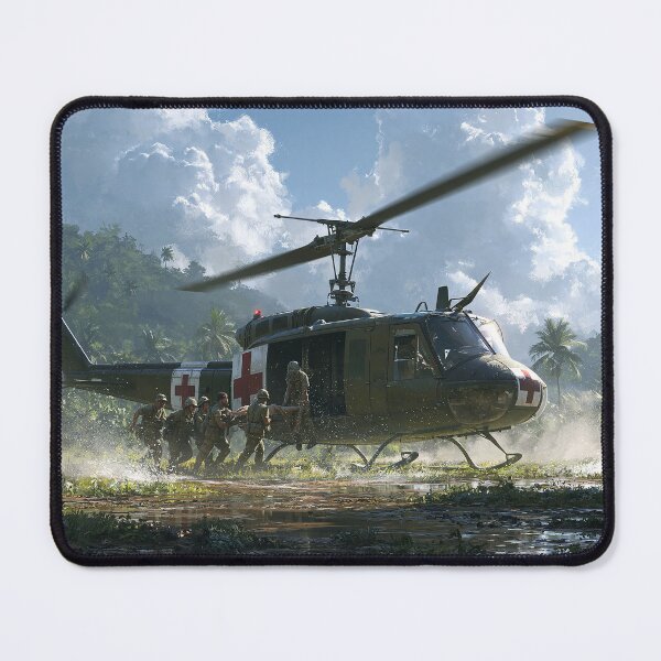 Item preview, Huey Jungle Evacuation designed and sold by Skyframe Aviation.