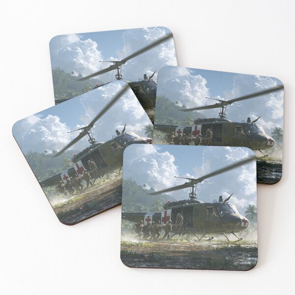 Item preview, Huey Jungle Evacuation designed and sold by Skyframe Aviation.