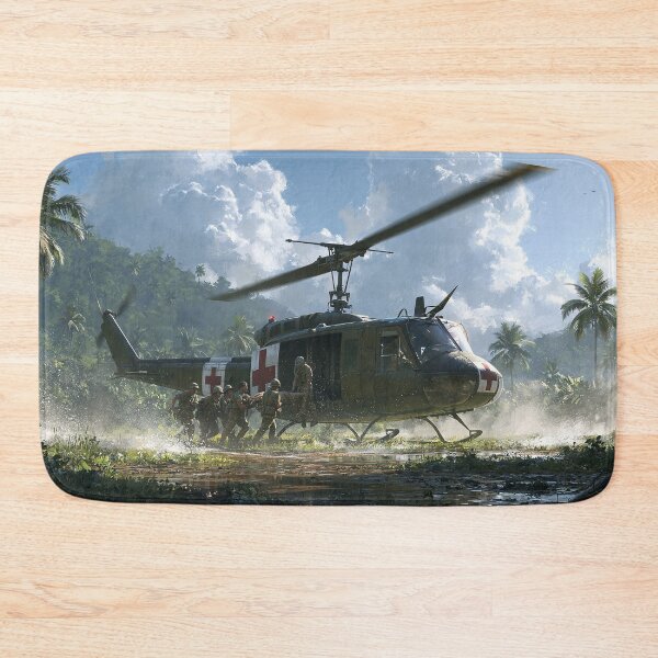 Item preview, Huey Jungle Evacuation designed and sold by Skyframe Aviation.