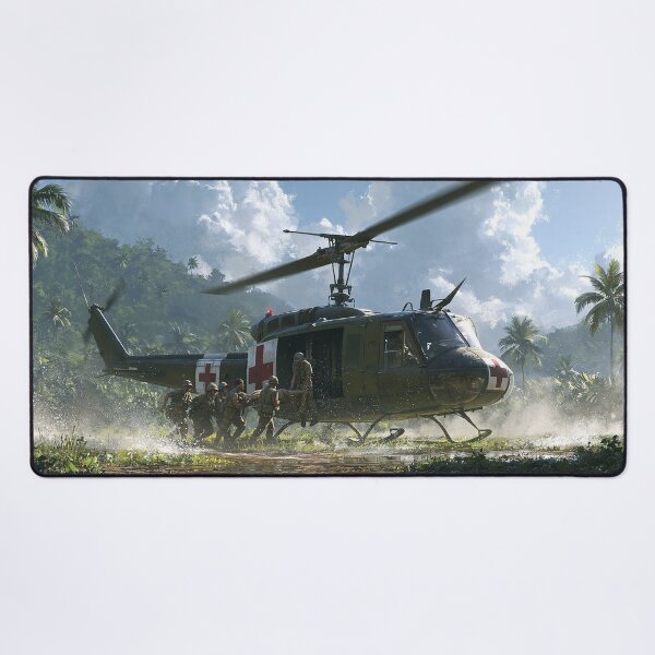 Item preview, Huey Jungle Evacuation designed and sold by Skyframe Aviation.