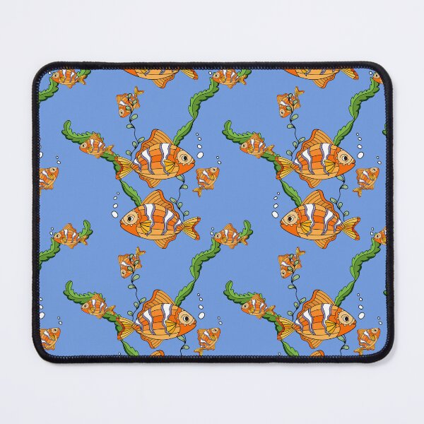 Item preview, Tangerine Reef Whimsical Orange Fish designed and sold by Shak Stickers.
