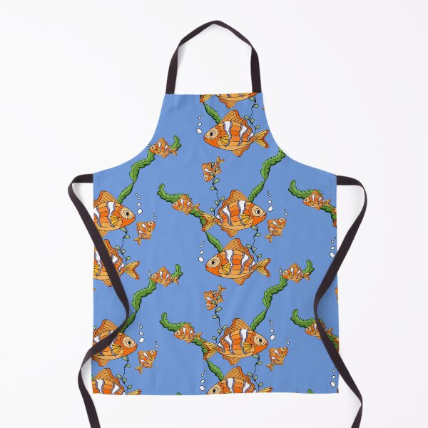 Item preview, Tangerine Reef Whimsical Orange Fish designed and sold by Shak Stickers.