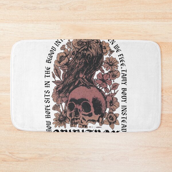 Item preview, Raven Skull Flowers Spiritbox Dark Gothic Arch Design designed and sold by Gaston  Swaniawski.