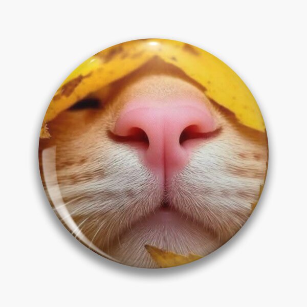 Artikelvorschau, Cute Kitten Nose In Fall Leaves entworfen und verkauft von iamdesigns14.
