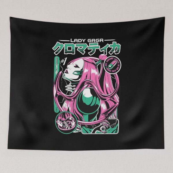 Item preview, Lady Gaga Chromatica Inspired Cyberpunk Art designed and sold by Gaston  Swaniawski.