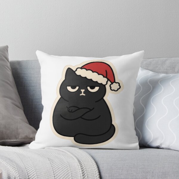 Item preview, Santa Hat Cat Not Festive, Judgmental designed and sold by Keizoku Studio.