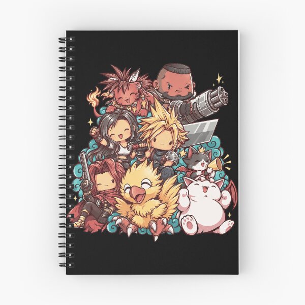 Item preview, Final Fantasy VII Chibi Cast designed and sold by elsiechillqzde.