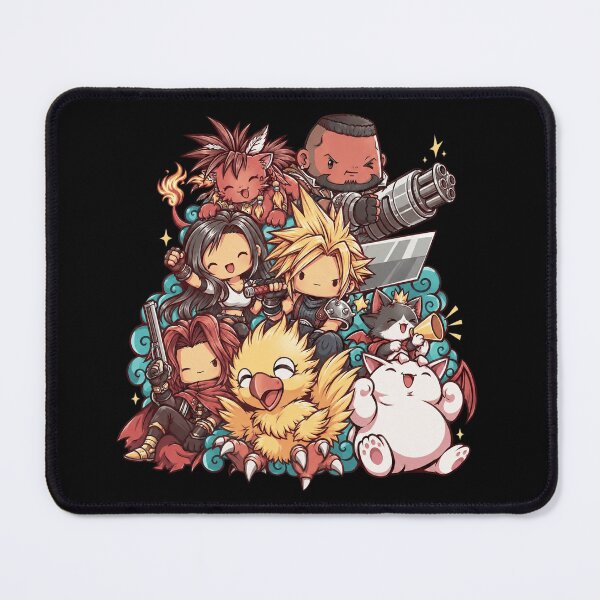 Item preview, Final Fantasy VII Chibi Cast designed and sold by elsiechillqzde.