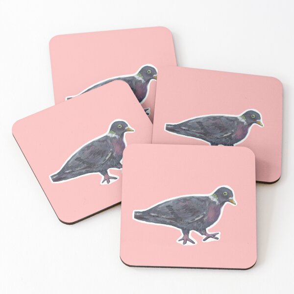 Item preview, Sneaky Pigeon - Hand-painted in Acrylics designed and sold by SophieStockArt.