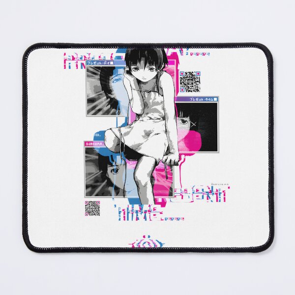 Item preview, QR Lain Inspired Digital Art with Windows Theme designed and sold by Arimi-Art.