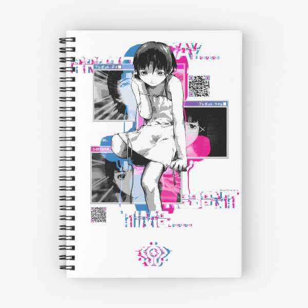 Item preview, QR Lain Inspired Digital Art with Windows Theme designed and sold by Arimi-Art.