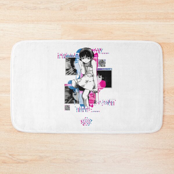 Item preview, QR Lain Inspired Digital Art with Windows Theme designed and sold by Arimi-Art.