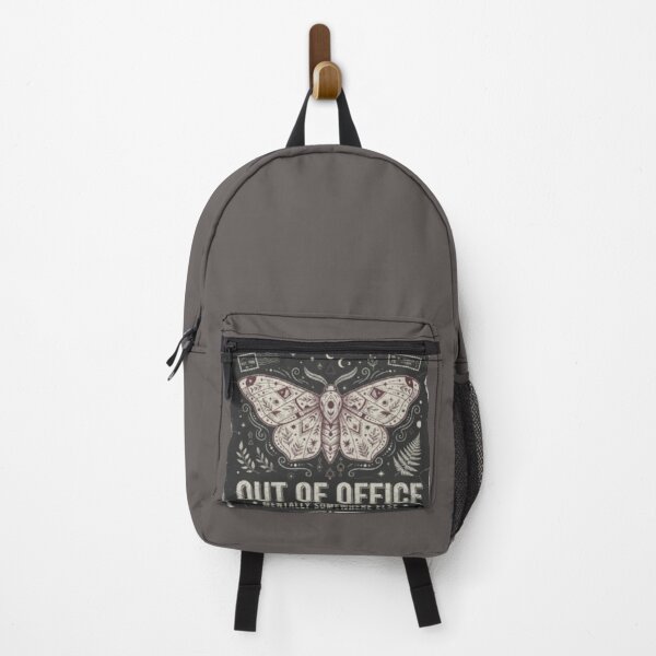 Item preview, Out of Office Mentally Somewhere Else Moth Design designed and sold by Slay29.