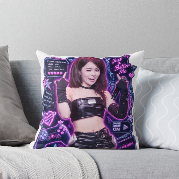 Item preview, LE SSERAFIM Chaewon Made My Night Neon Arcade Gaming Visual designed and sold by Valereekmerch.