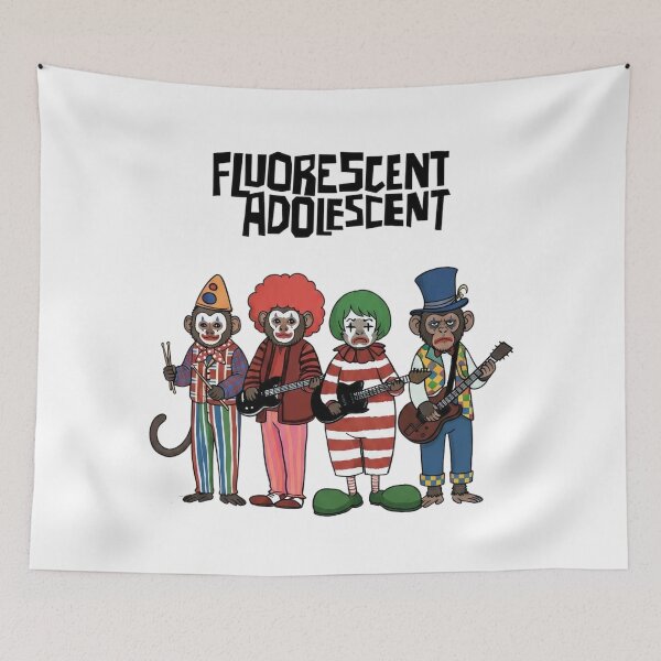 Item preview, Fluorescent Adolescent Monkeys designed and sold by katekrystal.