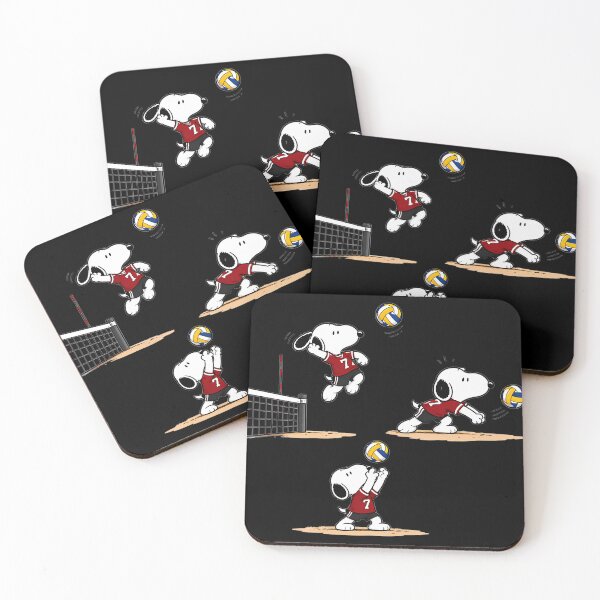 Item preview, Snoopy Volleyball Graphic  Cute Cartoon Sports Design Classic T-Shirt designed and sold by GeorgiWalter.