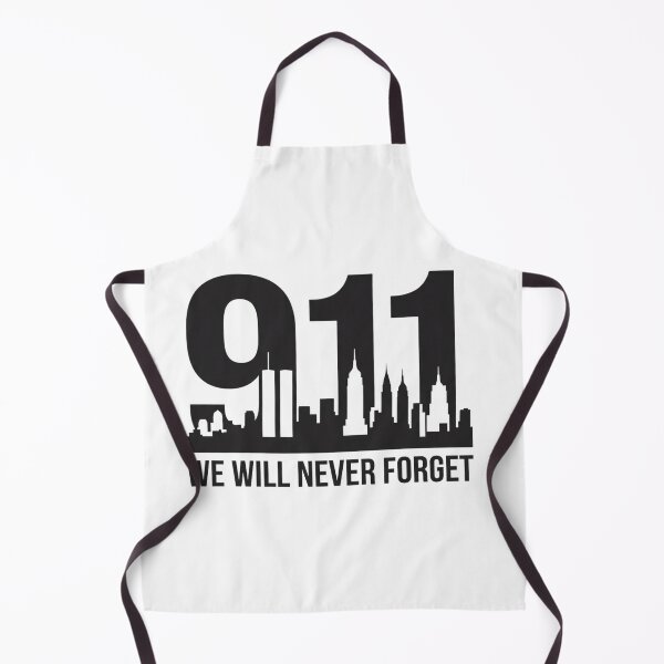 Item preview, 911 We Will Never Forget Twin Towers NYC Skyline Silhouette Patriotic Memorial Graphic designed and sold by raedattia.