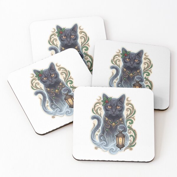 Item preview, Black Cat Of Christmas Past designed and sold by Keizoku Studio.