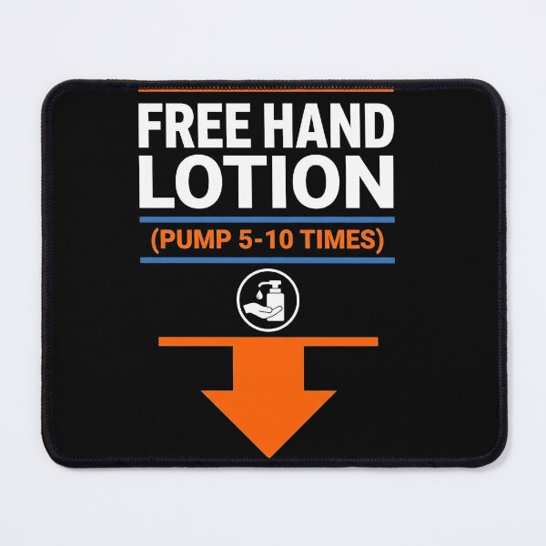 Item preview, Free Hand Lotion Funny Hand Sanitizer Reminder designed and sold by ArcaneArtistry.