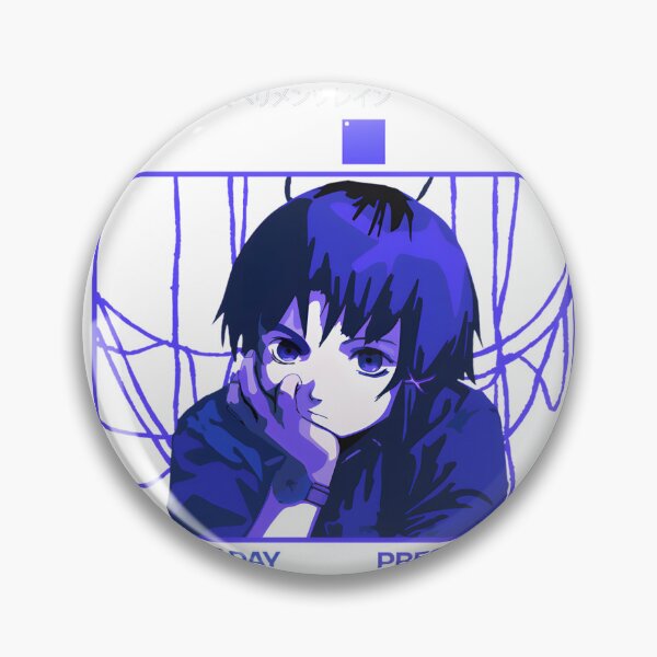 Item preview, Serial Experiments Lain Darker Artistic Cyberpunk Design designed and sold by Arimi-Art.