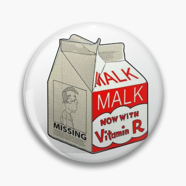 Item preview, Satirical Pop Culture and Retro Packaging – Malk Vitamin R Carton designed and sold by WATEKE.