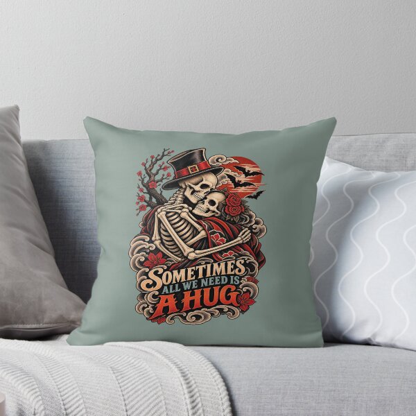 Item preview, Sometimes All We Need Is A Hug Skeleton Humor. designed and sold by Endless7Art.