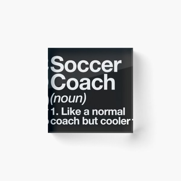 Item preview, Soccer Coach Funny Definition Trainer Gift Design designed and sold by GeorgiWalter.