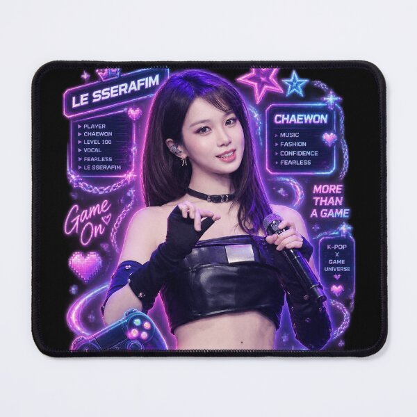 Item preview, Luminous Purple Glow Chaewon Center Leader Pose designed and sold by Valereekmerch.