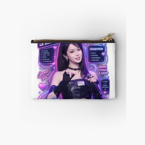 Item preview, Luminous Purple Glow Chaewon Center Leader Pose designed and sold by Valereekmerch.
