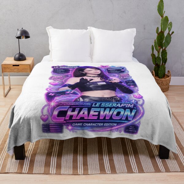 Item preview, Luminous Purple Glow Chaewon Center Leader Pose designed and sold by Valereekmerch.
