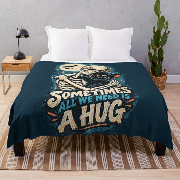 Item preview, Sometimes All We Need Is a Hug Dark Humor. designed and sold by Endless7Art.
