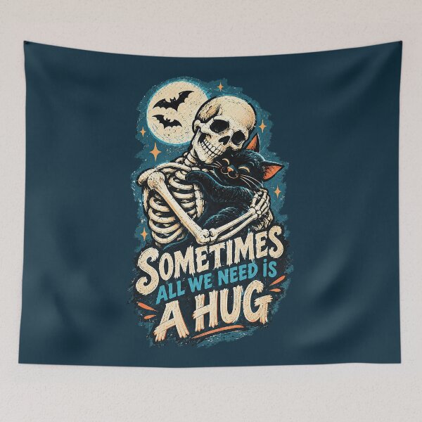 Item preview, Sometimes All We Need Is a Hug Dark Humor. designed and sold by Endless7Art.