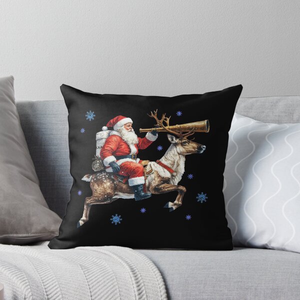 Item preview, Santa Riding Reindeer Telescope Christmas designed and sold by Litely.