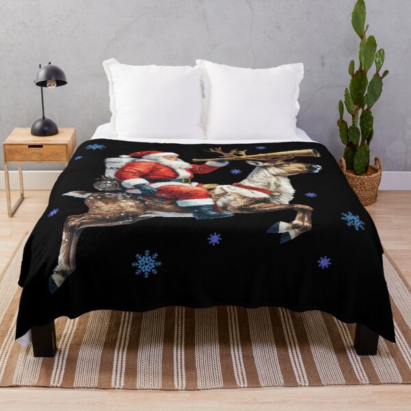 Item preview, Santa Riding Reindeer Telescope Christmas designed and sold by Litely.