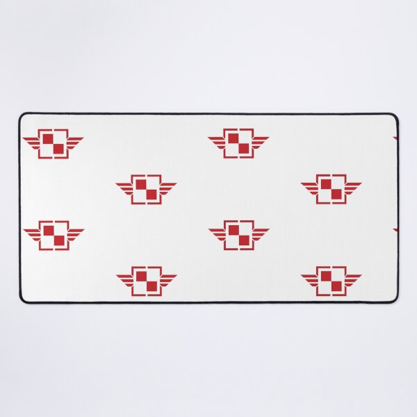 Item preview, Winged Polish Air Force Checkerboard Insignia Wings Emblem designed and sold by jeshands.