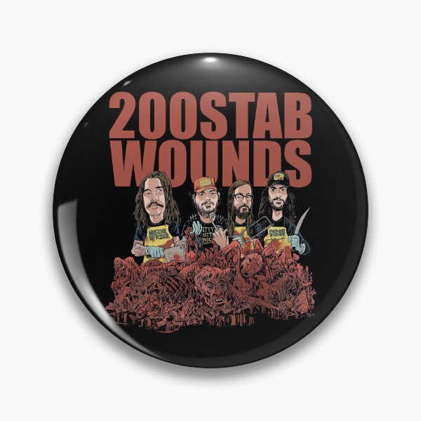 Artikelvorschau, 200 STAB WOUNDS BAND RETRO entworfen und verkauft von RosaFilhoho.