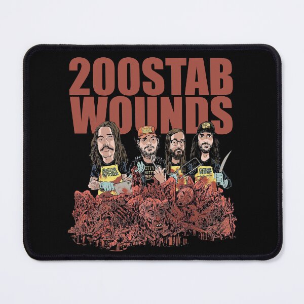 Item preview, 200 STAB WOUNDS BAND RETRO designed and sold by RosaFilhoho.