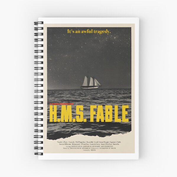 Item preview, Shack HMS Fable Nautical Ship Illustration by StuffByMarkUK designed and sold by ThKhrisGian.