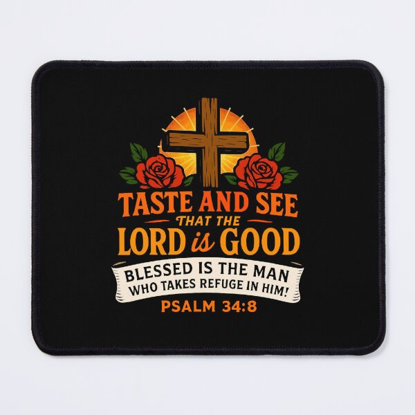 Item preview, Psalm 34:8 Taste and See that the LORD is Good designed and sold by plushism.