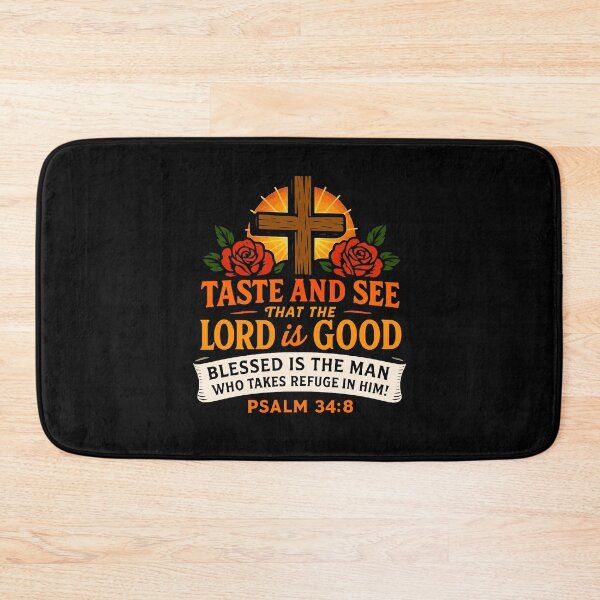 Item preview, Psalm 34:8 Taste and See that the LORD is Good designed and sold by plushism.