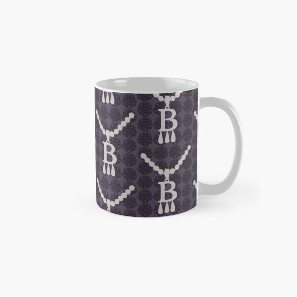 Anne Boleyn B necklace with tudor rose Classic Mug